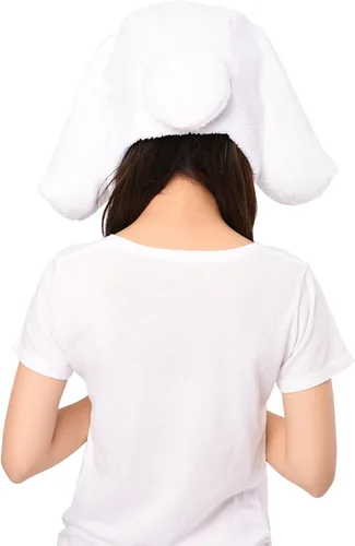 Vista 3 de Sanrio Cinnamoroll - Gorro de invierno suave y cálido, Blanco