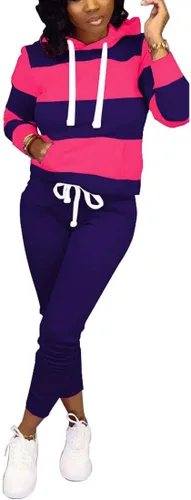 Vista 4 de Nimsruc Two Piece Outfits For Women Jogging Suits Casual