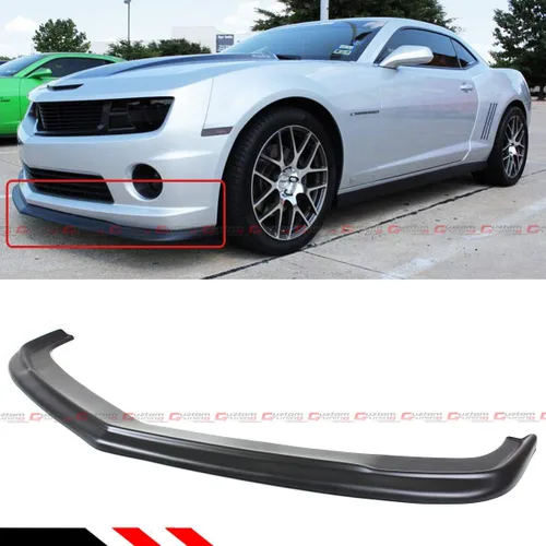 Divisor de alerón de parachoques delantero estilo ZL1 compatible con Chevy Camaro SS V8 2010-2013