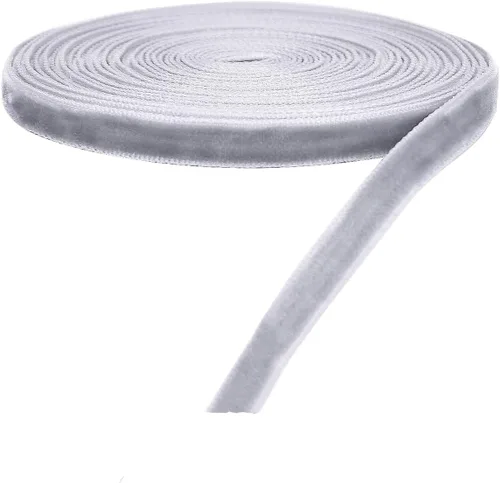 Vista 99 de Chenkou Craft 5 yardas de cinta de terciopelo para decoración navideña y embalaje artesanal