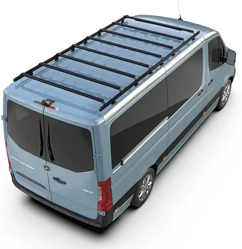 Vista 2 de Front Runner Slimpro - Kit de bastidor para furgoneta compatible con Mercedes Benz Sprinter (L2H1/144 pulgadas MWB/techo estándar) (2007-actual)