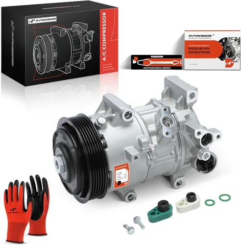A-Premium Compresor de Aire Acondicionado AC con Embrague Compatible con Toyota Corolla 1.8L 2014-2022, Corolla iM 1.8L 2017-2018