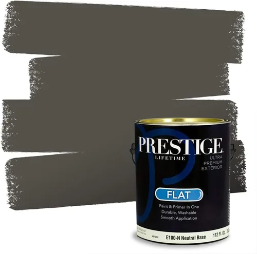 Vista 36 de Prestige Paints - 2 en 1, pintura base y pintura de exterior, P400-D-SW7053