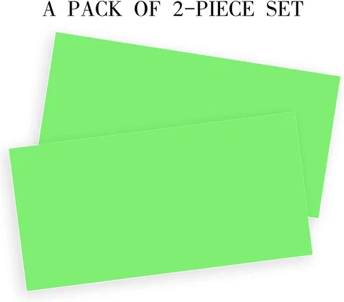 Vista 3 de Btmooz Mantel color verde claro, manteles de plástico desechables para fiestas, manteles para mesas rectangulares, manteles color rosa rectangular