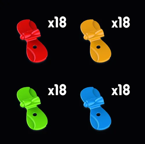 Vista 2 de Smoby - FleXtreme - Recambio de pista - 5.6 ft de pista adicional - 72 pistas flexibles y ajustables - 190904, 7600180904WEB