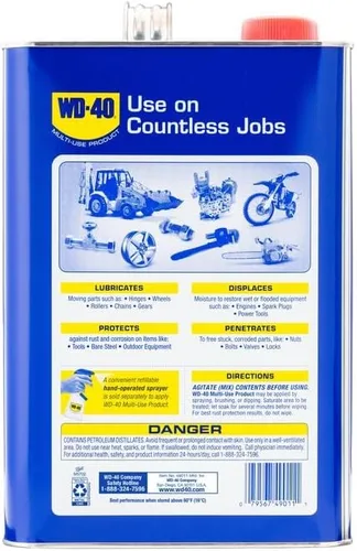 Vista 2 de Lubricante multiusos, de la marca WD-40, 1 galón, 1