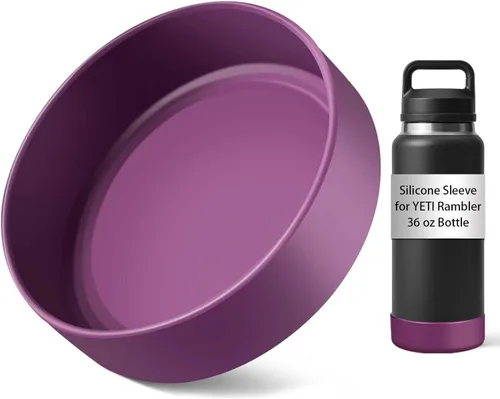 Vista 29 de Funda de silicona VGHNQ para botellas de agua YETI, Owala, protector inferior para YETI 26 36 OZ, cubierta de bota para Owala 32OZ, accesorios