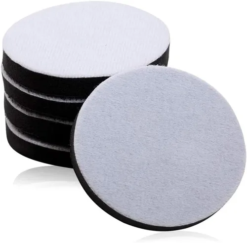 Vista 13 de SPEEDWOX Almohadilla de esponja suave de 2 pulgadas con gancho y bucle, paquete de 5 almohadillas de espuma suave, esponja de lijado, almohadilla