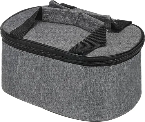 PATIKIL Bolsas de almuerzo aisladas de 9 x 7 x 5 pulgadas, bolsas Bento reutilizables térmicas, bolsas portátiles para alimentos para hombres y