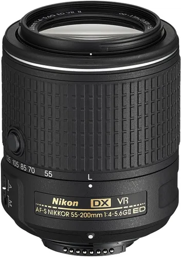 Vista 2 de Nikon Lente Nikkor de 2.165-7.874 in f/4-5.6G VR II DX AF-S ED Zoom-Nikkor (renovado)