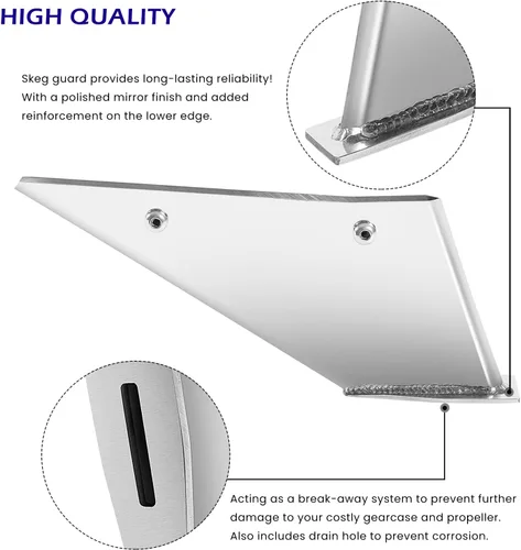 Vista 3 de 27051 - Protector de skeg para Mercury Mercruiser Bravo 1 y Bravo 3 1990-2023