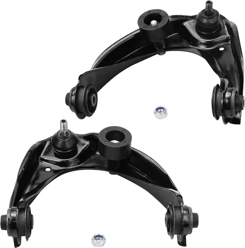 Vista 624 de Detroit Axle - Kit de suspensión delantera de 10 piezas para Hyundai Accent 2006-2011, 2 brazos de control inferiores, 4 barras de acoplamiento