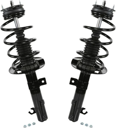Vista 25 de Detroit Axle - Par de puntales traseros para Hyundai Accent 2000-2005, 2 puntales listos con montaje de resorte helicoidal 2001 2002 2003 2004