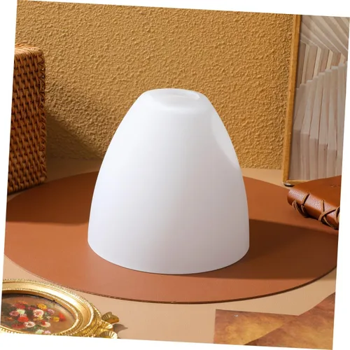 Vista 8 de DOITOOL Reemplazo de pantallas de vidrio esmerilado blanco, cubiertas de repuesto de pantalla de vidrio en forma de campana para lámpara