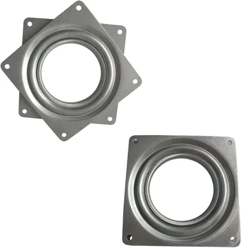 Vista 8 de 1 Pieza Rodamientos de Plataforma Giratoria Lazy Susan de 6 Pulgadas, Plataforma Giratoria Lazy Susan, Plataforma Giratoria Cuadrada, Placa