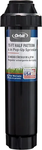 Vista 3 de Orbit 54326 - Paquete de 5 rociadores emergentes de 2 pulgadas con boquilla de patrón completo
