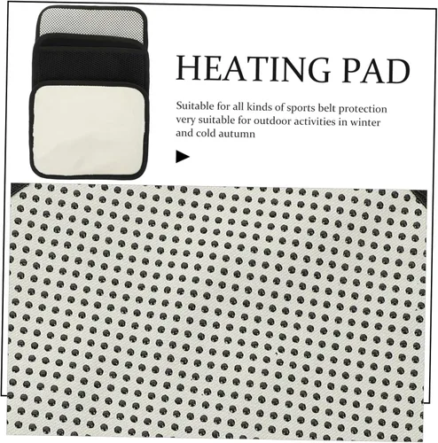 Vista 8 de 3pcs Wear Resistant Breathable Waist Support Pads with Heating Function Multi Function Lumbar Belt Pads for Men and Women Comfortable Warmth for