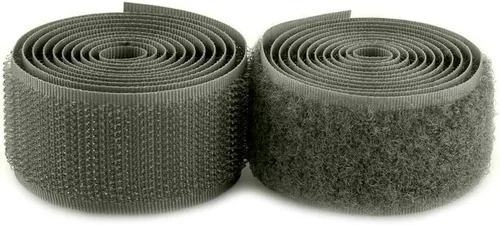 Vista 32 de Cierre de Gancho y Bucle de 1 Pulgada Beige - Cinta de Gancho y Bucle de Nylon No Adhesiva - Longitud de 1 Yarda - Para Tela, Bolsas