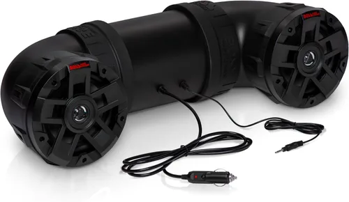 Vista 11 de BOSS Audio Systems Sistema de sonido ATV8BRGB ATV UTV – Altavoces de 8 pulgadas, tweeters de 1.5 pulgadas, rango completo, IPX5 resistente a