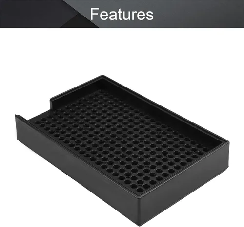 Vista 3 de Othmro Bandejas de tornillos antiestáticos de 273 agujeros, placas de tornillo de 5.512 x 3.543 x 0.984 in, soporte de bandeja de tornillos