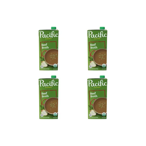 Vista 7 de Pacific Foods - Caldo de res orgánico bajo en sodio, caja de 32 onzas