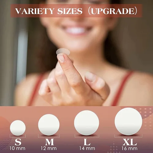 Vista 4 de AUSLKA Parches de imperfecciones -175 parches - Puntos hidrocoloides - Parche de manchas - Calcomanías para espinillas, para parche de cubierta