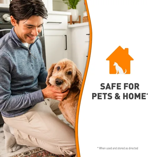 Vista 8 de Nature's Miracle Destructor de manchas para desorden de perros, 24 onzas, fórmula Oxy con aroma a naranja