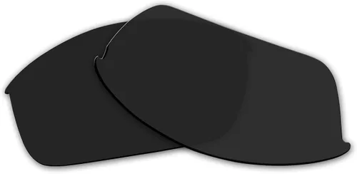 Vista 3 de ACOMPATIBLE Lentes polarizadas negras de repuesto para chaqueta Oakley Flak, Negro, S