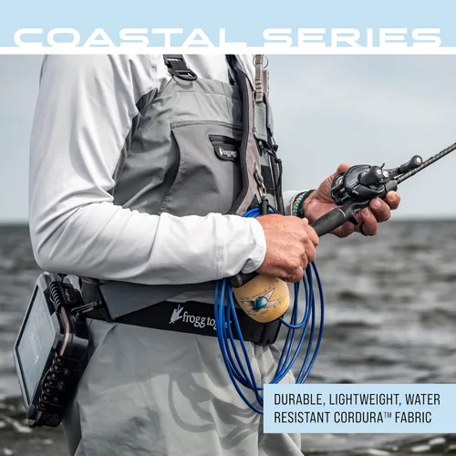 Vista 4 de FROGG TOGGS Cinturón de pesca Tidal Sling para acceso rápido a aparejos