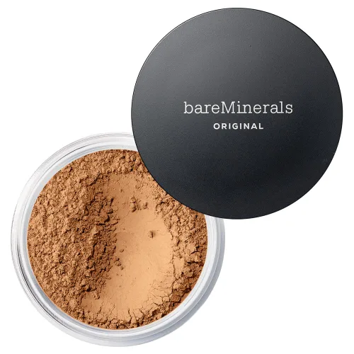 Vista 28 de bareMinerals Base mineral suelta original de lujo SPF15, 0.63 oz - Feria 01 Feria