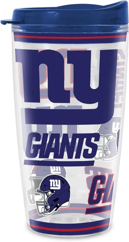 Vista 22 de Rico Industries NFL Football Vaso con aislamiento de pared doble Mayhem de 16 onzas, Tritan, con tapa