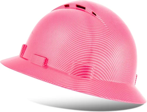 Vista 11 de ProtectX - Cascos de construcción de ala completa, ventilados, aprobados por la OSHA, con suspensión de 6 puntos, Cascos de construcción