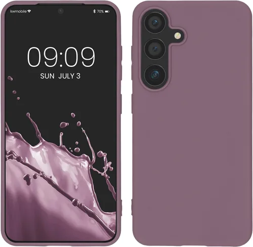 Vista 59 de kwmobile Funda compatible con Samsung Galaxy S23 - Funda protectora de silicona TPU suave y delgada - Piedra antigua