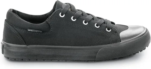 Vista 3 de SR Max Ventura - Zapato de trabajo MaxTrax antideslizante para mujer, estilo skate, Negro