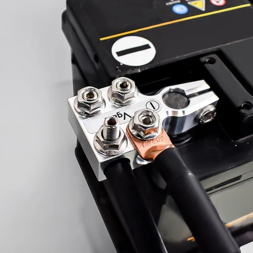 Vista 6 de Vgate Conector de Terminal de Batería de Ácido de Plomo de 8 Vías, Extremos de Terminal de Poste AGM, Calibre 8AWG hasta 4/0(XL) AWG, Positivo