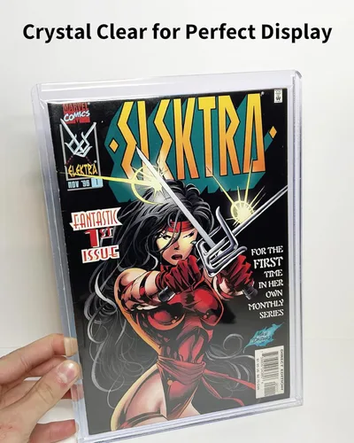 Vista 3 de Cargador superior de cómics, funda protectora rígida, soporte para cargador superior para Silver Age y Current Comics, paquete de 10