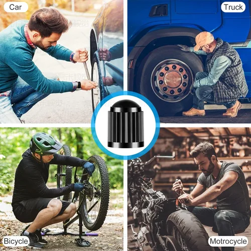 Vista 6 de Adaptador de Válvula Presta de Latón, Convertir Adaptador Presta a Schrader para Bicicleta, Inflar Neumático con Bomba Estándar o Compresor de Aire