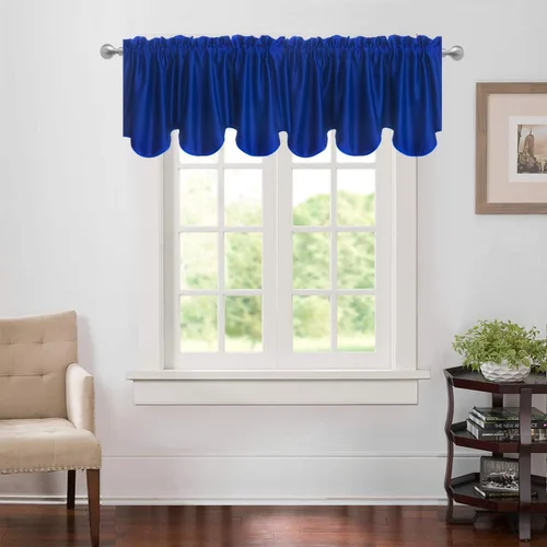 Vista 56 de Aquazolax Half Window Curtains 24 Inch Length, 28" Wide Rod Pocket Small Window Treatment for Kitchen, Bathroom, Camper, Beige, 2 Panels Set