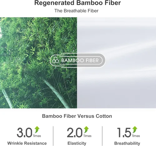 Vista 2 de WARHORSEE Camisa de botones de manga larga para mujer, camisas de vestir de trabajo, cuello en V, de fácil cuidado, elásticas, blusas casuales