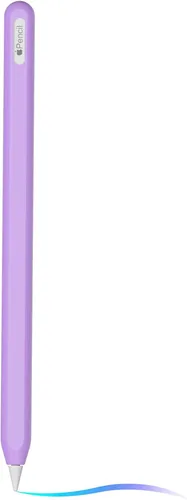 Vista 23 de Funda ultra delgada de silicona compatible con Apple Pencil de 2ª generación, funda protectora de silicona para iPad Pro de 11/12.9 pulgadas 2018