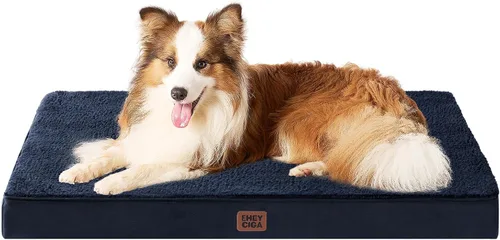 Vista 73 de EHEYCIGA Camas ortopédicas para perros, cama para perros con funda extraíble lavable, todos los tamaños de perros