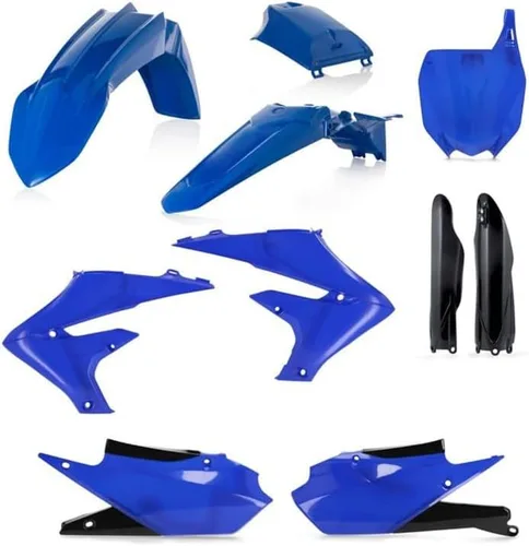 Vista 4 de Acerbis Kit completo de plástico – Compatible con Yamaha YZ250F (19-23), YZ250FX (21-24), YZ450F (18-22), YZ450FX (19-23) – Gris