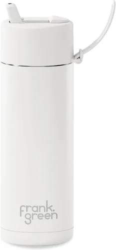 Vista 7 de Frank Green - Botella Reutilizable de Cerámica - Botella de Agua de Acero Inoxidable con Pajita, Botella de Agua Aislada, Botella de Agua de Metal