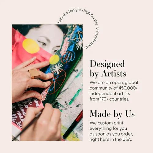 Vista 6 de Society6 Tabla de Cortar de Bambú - Decoración de Cocina de Burcu Korkmazyurek - Tablas de Cortar Únicas para Cocina, 29.2 cm x 29.2 cm x 1.3 cm