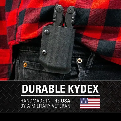 Vista 3 de Clip & Carry Kydex - Funda multiherramienta para Gerber Diesel, fabricada en Estados Unidos (multiherramienta no incluida)