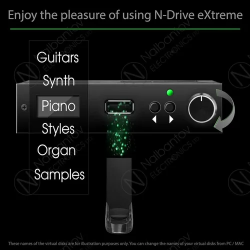 Vista 3 de Emulador USB Nalbantov N-Drive eXtreme para Yamaha PSR5700