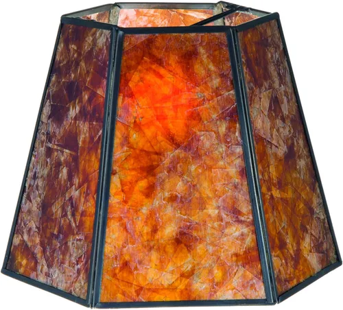 Vista 3 de B&P Lamp® Sombra hexagonal de mica
