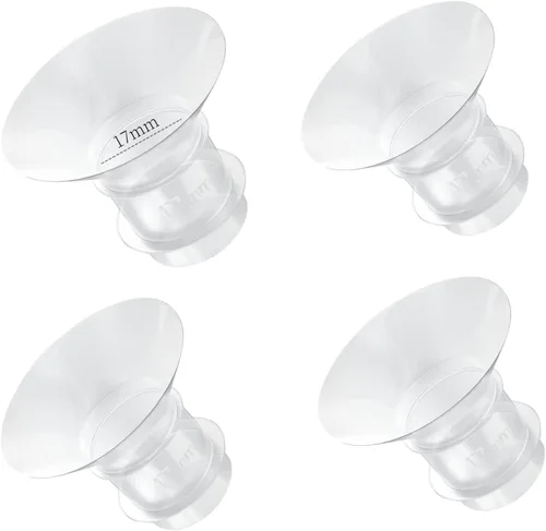 Vista 17 de Insertos de brida de 0.512 in para Medela, Spectra escudos/bridas de 0.945 in, compatible con Momcozy S12 Pro/S9 Pro/S9/S12, reduce el túnel