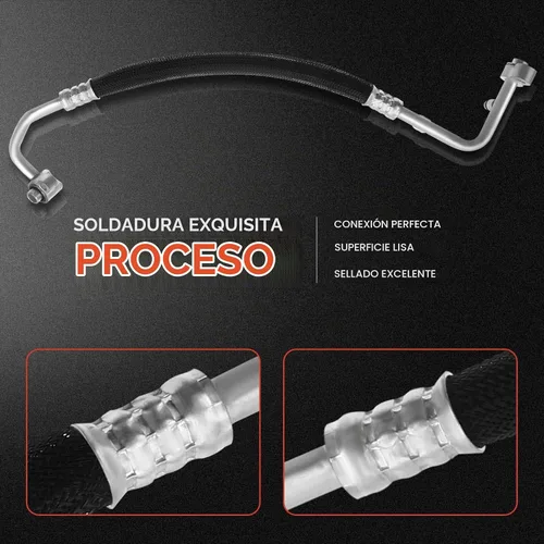 Vista 5 de A-Premium Conjunto de manguera de línea de descarga de A/C compatible con Dodge Avenger 2008-2014 y Chrysler 200 2011-2014, Sebring 2007-2010, 2.0L