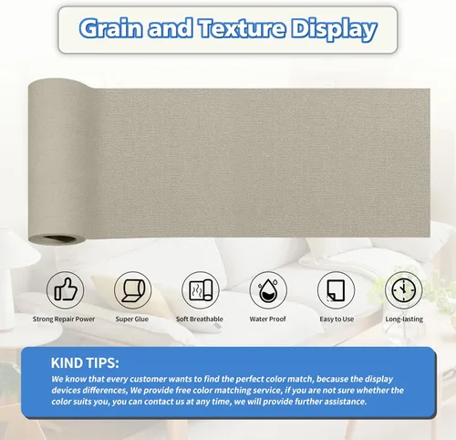 Vista 2 de KING MOUNTAIN Cinta de reparación de lona, parche para equipos para exteriores, 4 x 63 pulgadas, impermeable, autoadhesiva para reparar cubiertas